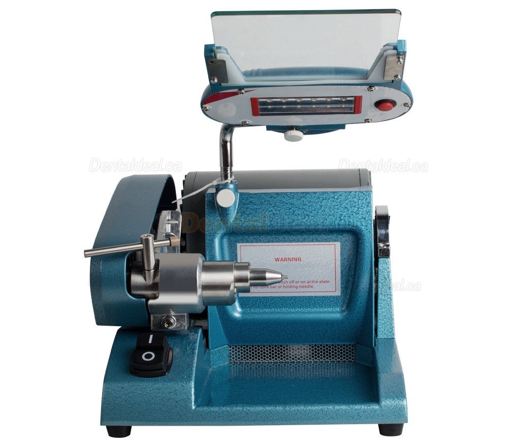 180W Dental Lab High Speed Alloy Grinder Cutting Polishing Lathe 14,000RPM
